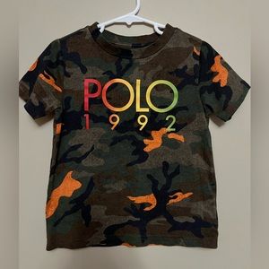 Polo Ralph Lauren graphic t-shirt boys size 4T